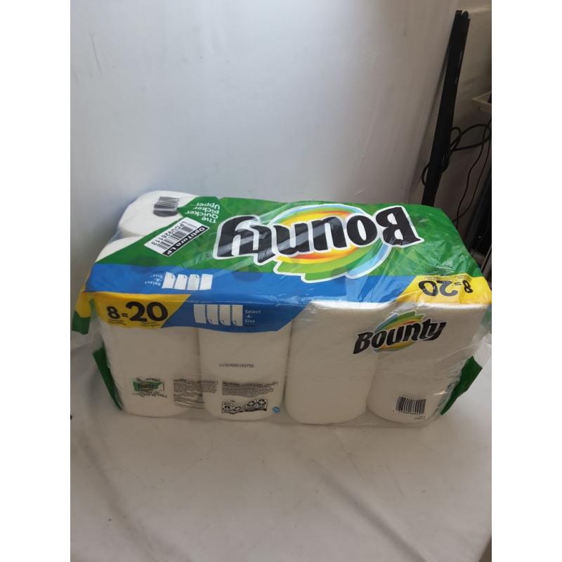 Bounty Select-A-Size Paper Towels - 8 Double Plus Rolls