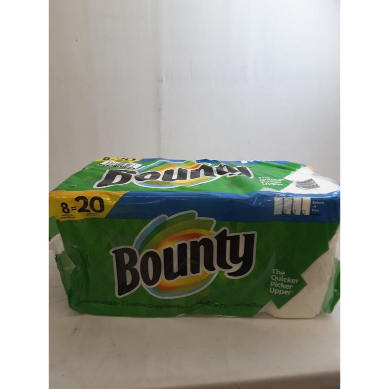 Bounty Select-A-Size Paper Towels - 8 Double Plus Rolls