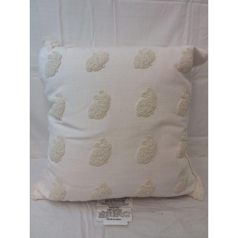 Threshold Beaded Bunny Toss Pillow 18x18