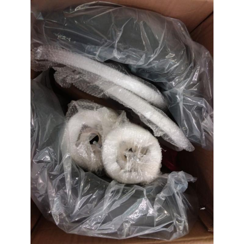 Set of 2 Counter Height Chairs, Grey