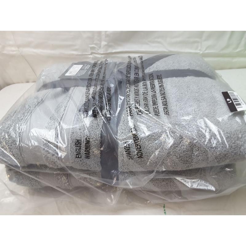 Performance Bath Towels 2pk Threshold Gray