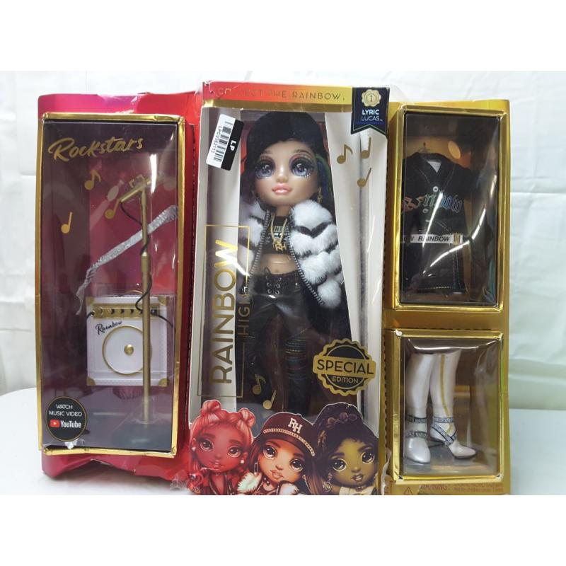Rainbow High Rockstar Lyric Lucas Fashion Doll
