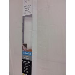 Mainstays 3 1/2 Vertical Blind Light Filtering