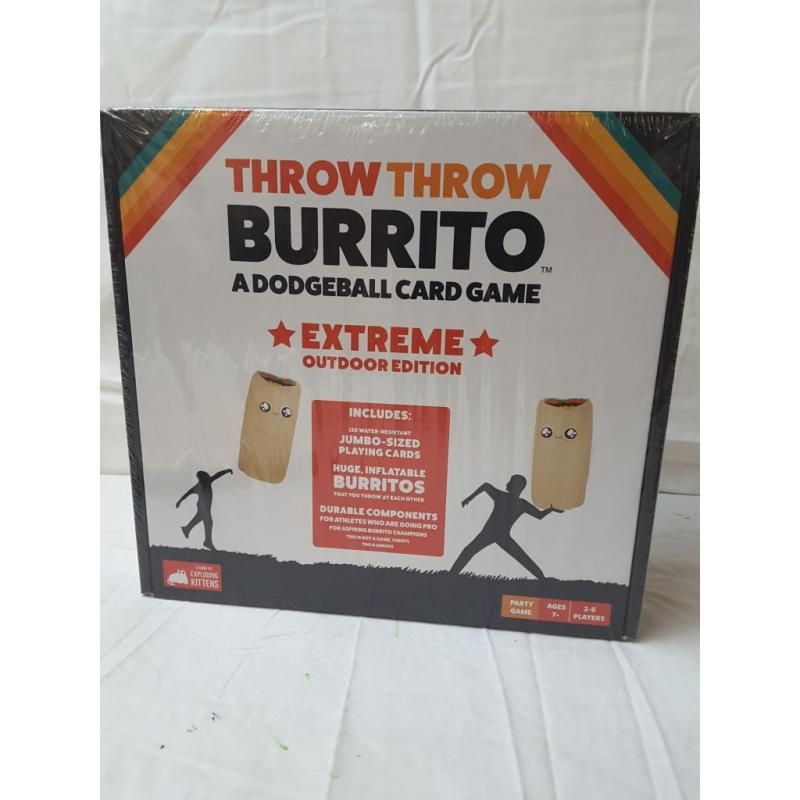 Throw Throw Burrito Game: Extreme Outdoor Edition