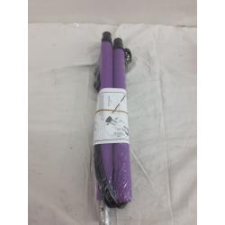 Pilates Bar With Resistance Equipment For Women, Color: Purple