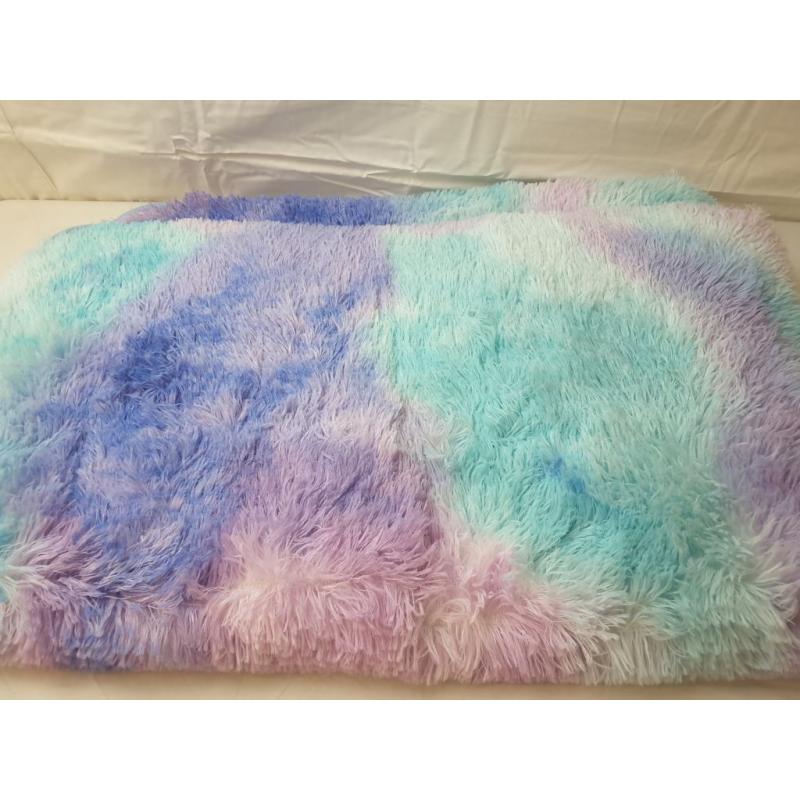 A Nice Night Shaggy Fluff Throw Mat 3x5