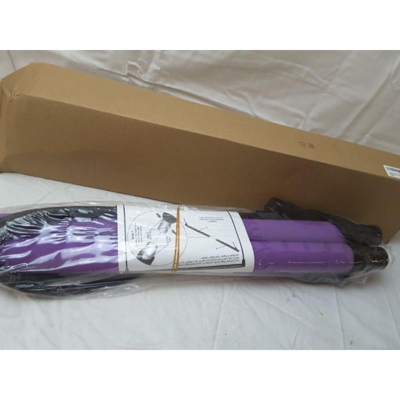 Pilates Bar w/Resistance Equipment for Women Purple