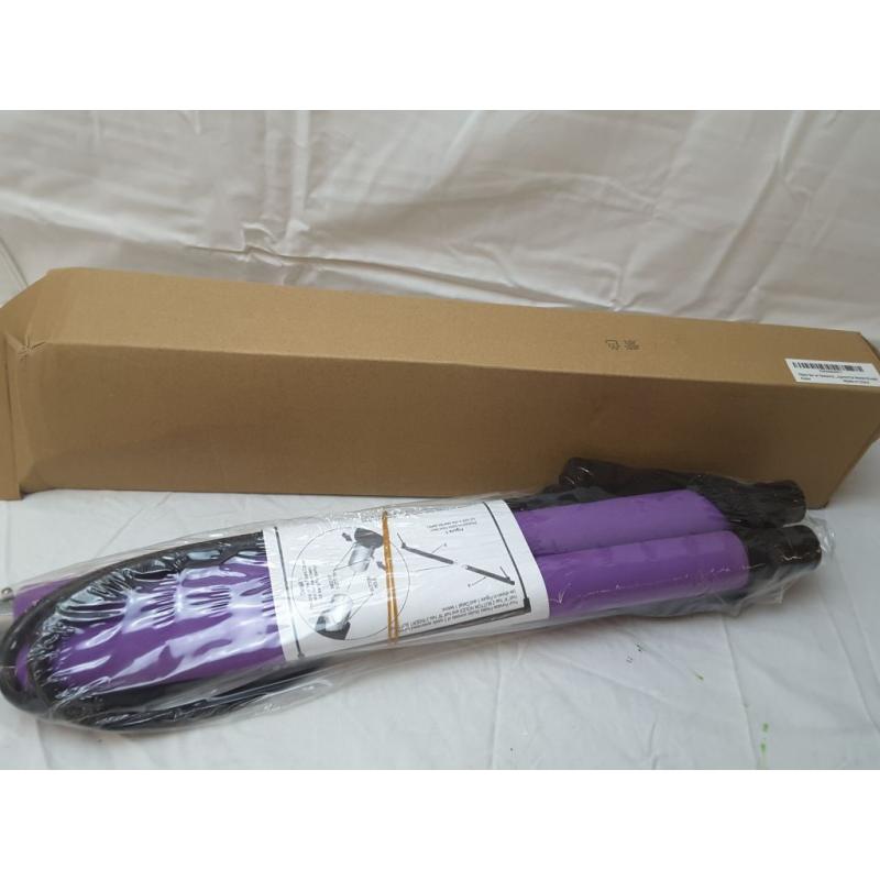 Pilates Bar w/Resistance Equipment for Women Purple