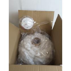 Feather Pendant Light Ceiling Fixture - White