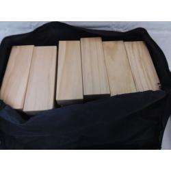 Jumbo Sized Wood Toppling Tower Game