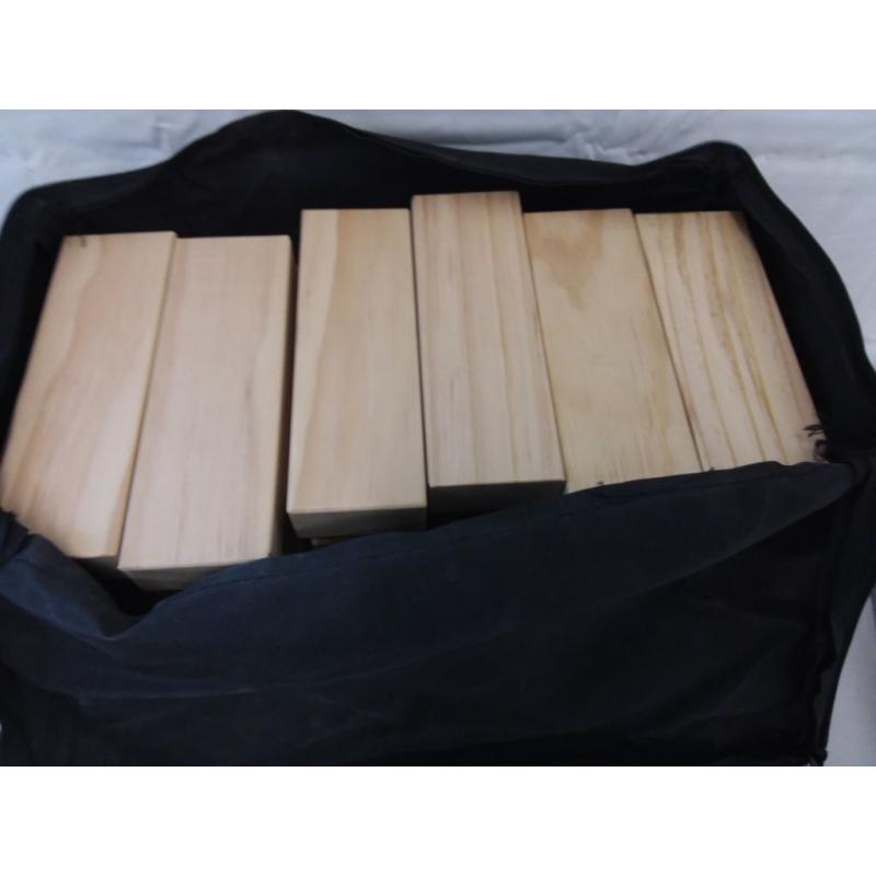 Jumbo Sized Wood Toppling Tower Game