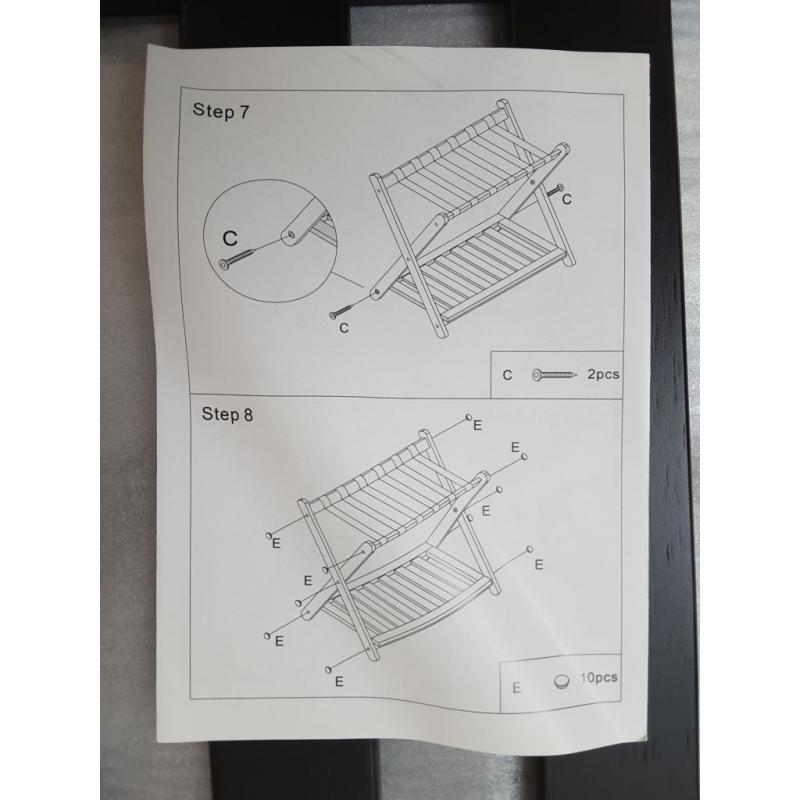 Folding Luggage Rack