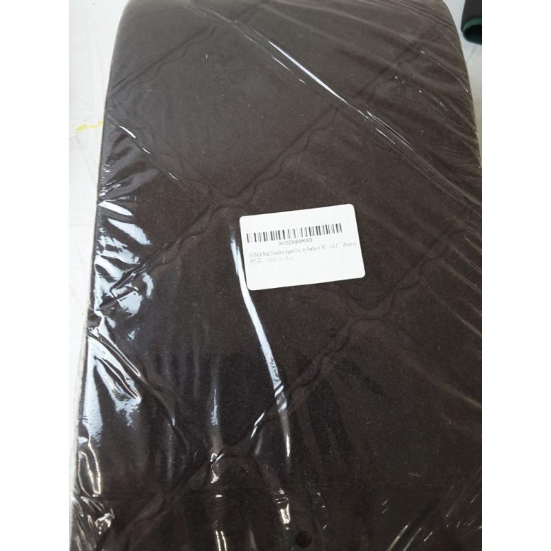 15 Pack Stair Treads Carpet Surfaces (30x8.2) Brown