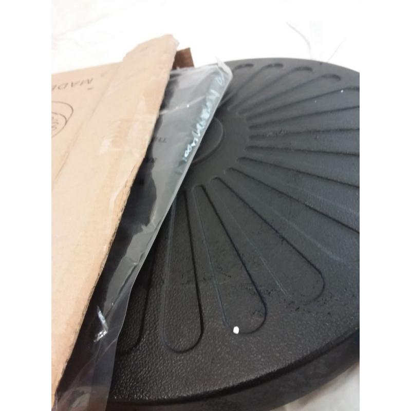 Scuoie 2 in 1 Patio Umbrella Stand Black