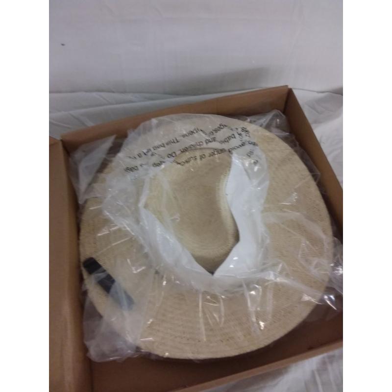 Sun Hats For Women And Men Flat Top Classic Boater Hat