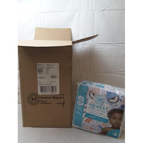 The Honest Co. Honest Diapers Size 4, 4 Packs, 23 Diapers Each