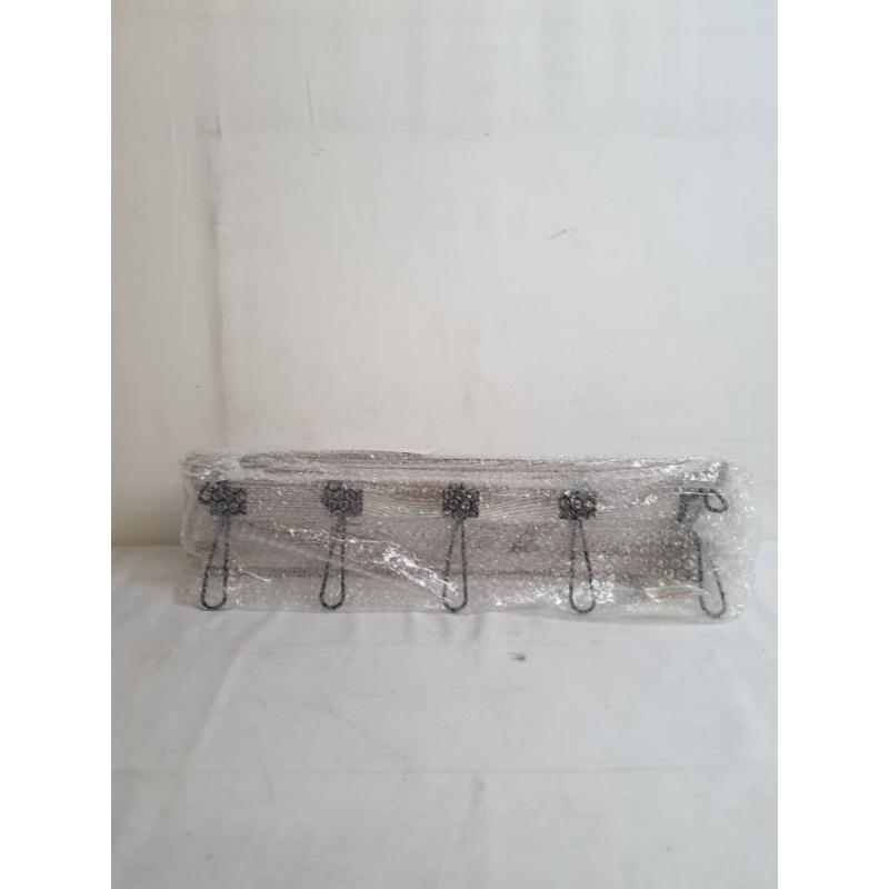 Wall Mounted Rustic Coat Hanger With 5 Hooks