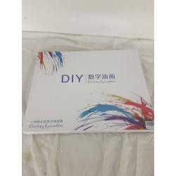 DIY Paint By Numbers Pirate Ship