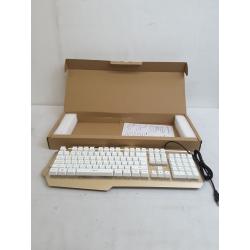 Letton k10s Wired Gaming Keyboard - White and Gold