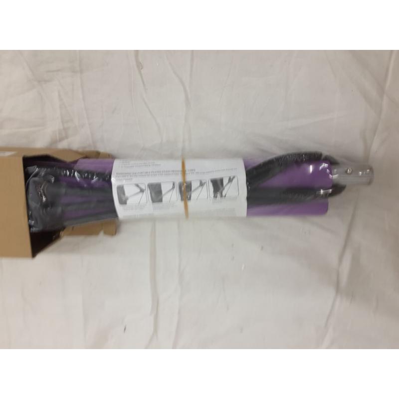 Pilates Bar With Resistance Equipment For Women, Color: Purple