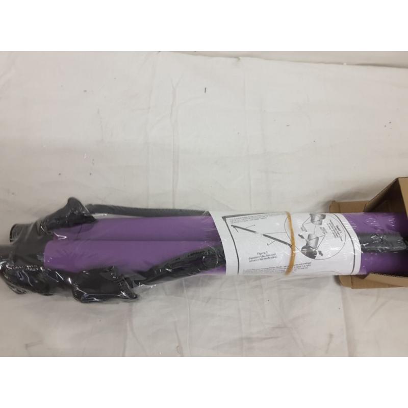 Pilates Bar With Resistance Equipment For Women, Color: Purple