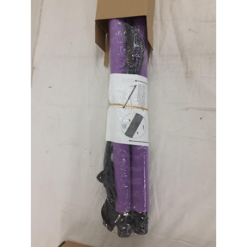 Pilates Bar With Resistance Equipment For Women, Color: Purple