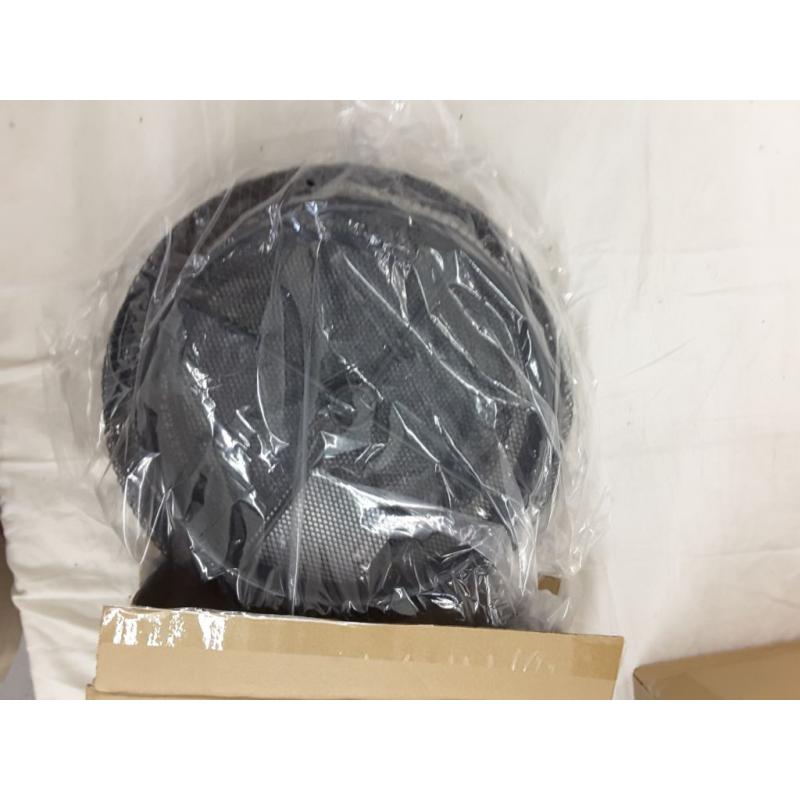 IBERG 2 Tier Fruit Basket, Color: Black