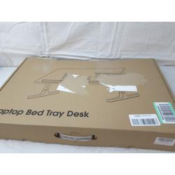 Foldable Laptop Bed Tray Lap Desk Black