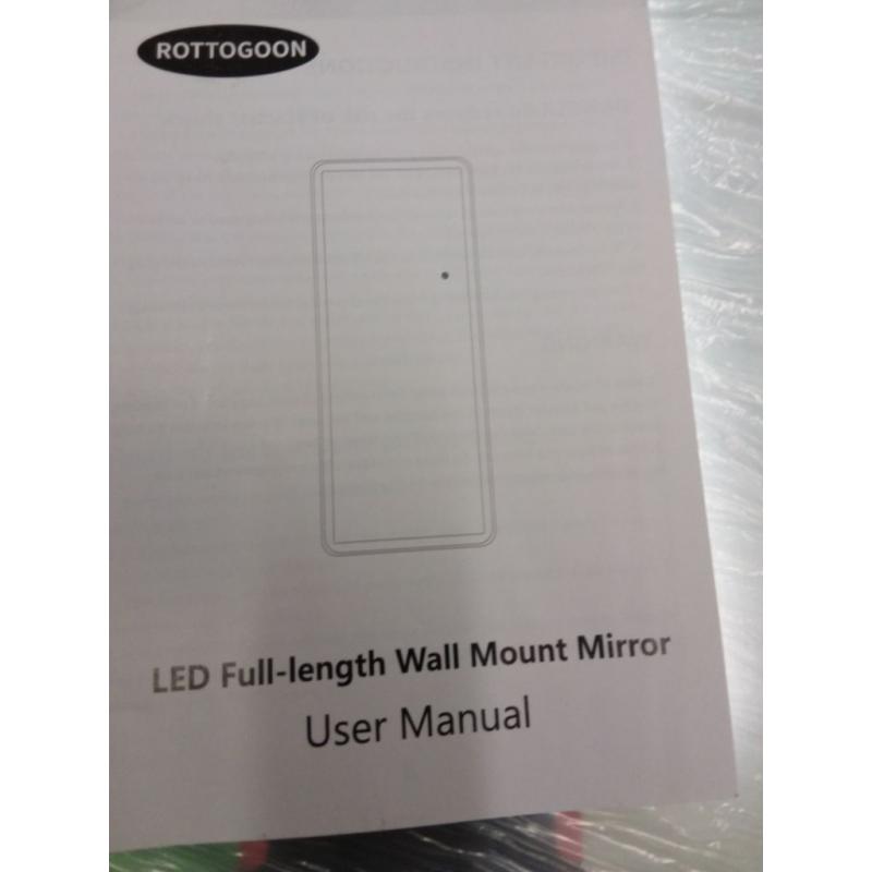 LED Full Length Wall Mount Mirror