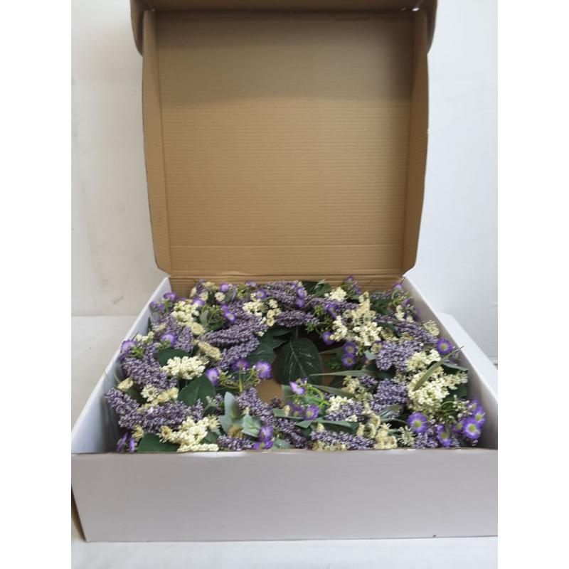 Bishop Lace Spring Front Door Wreath