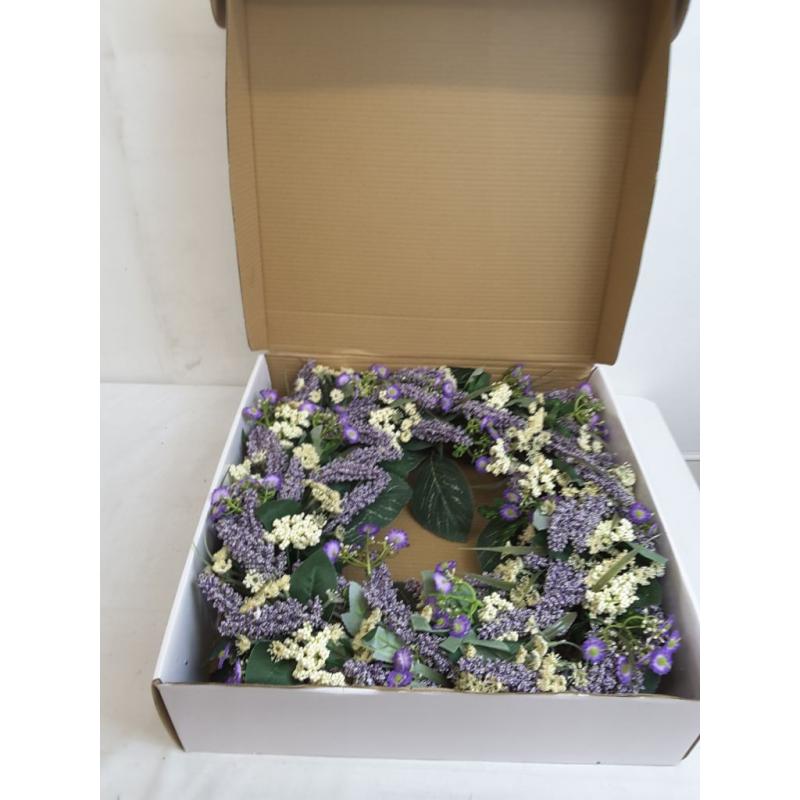 Bishop Lace Spring Front Door Wreath