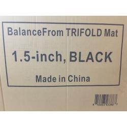 Trifold Mat Black 1.5inch