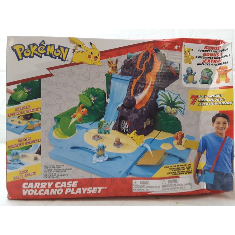 Carry Case Volcano Playset Pokemon