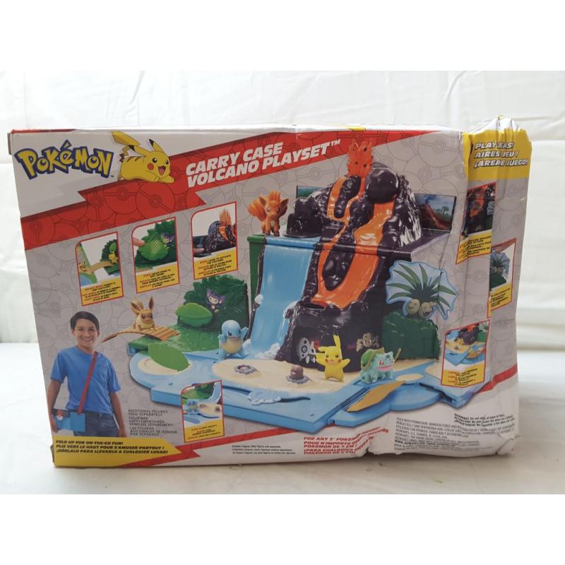 Carry Case Volcano Playset Pokemon