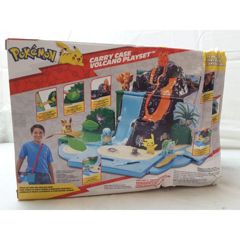 Carry Case Volcano Playset Pokemon