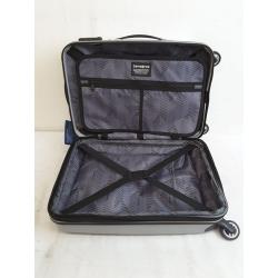 Samsonite 3 DLX Adjustable 20 Hardside Silver Spinner Suitcase