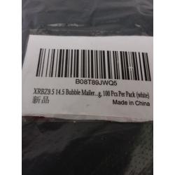 14.5 100pc Bubble Mailers