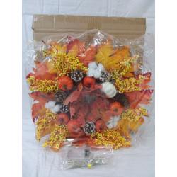 18 Fall Light Up Wreath