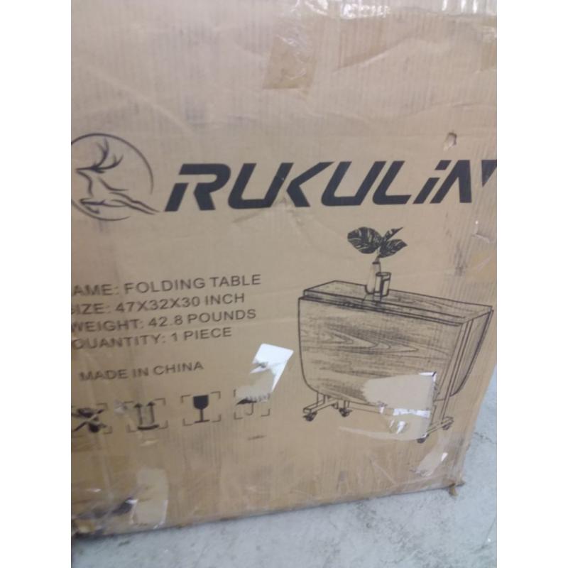 Folding table 47x32x30