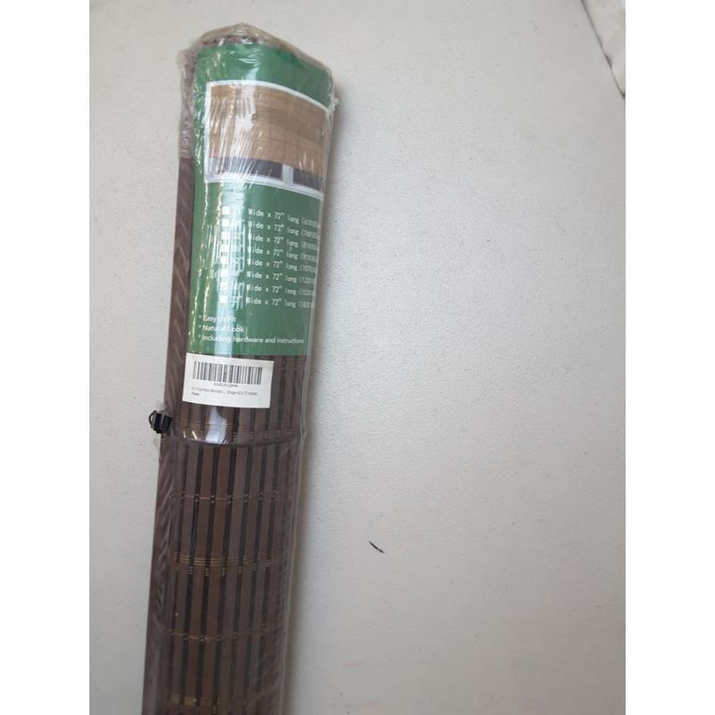 Bamboo Wooden Drape 60x72 Inches
