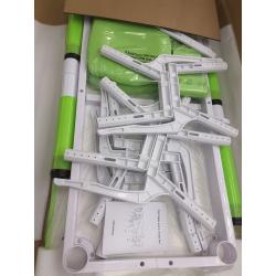 Cufun Green Kids Table and 4 Chairs