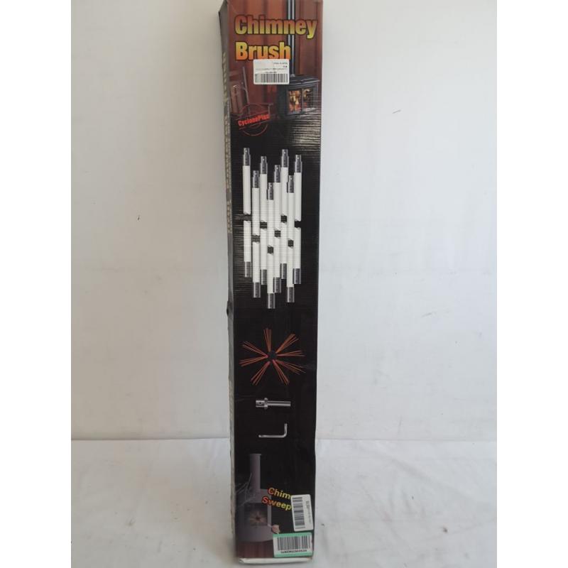 Drill Powered Brush For Chimney