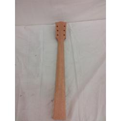Electric Guitar Neck DIY With White Trapezoid Dot Inlays