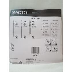 X-ACTO Basic Knife Set 3 Handles 13 Blades