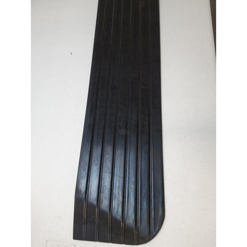 ScinoTec Solid Rubber Power Wedge Doorway 1 Rise 1Pk Black