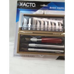 X-ACTO Basic Knife Set 3 Handles 13 Blades