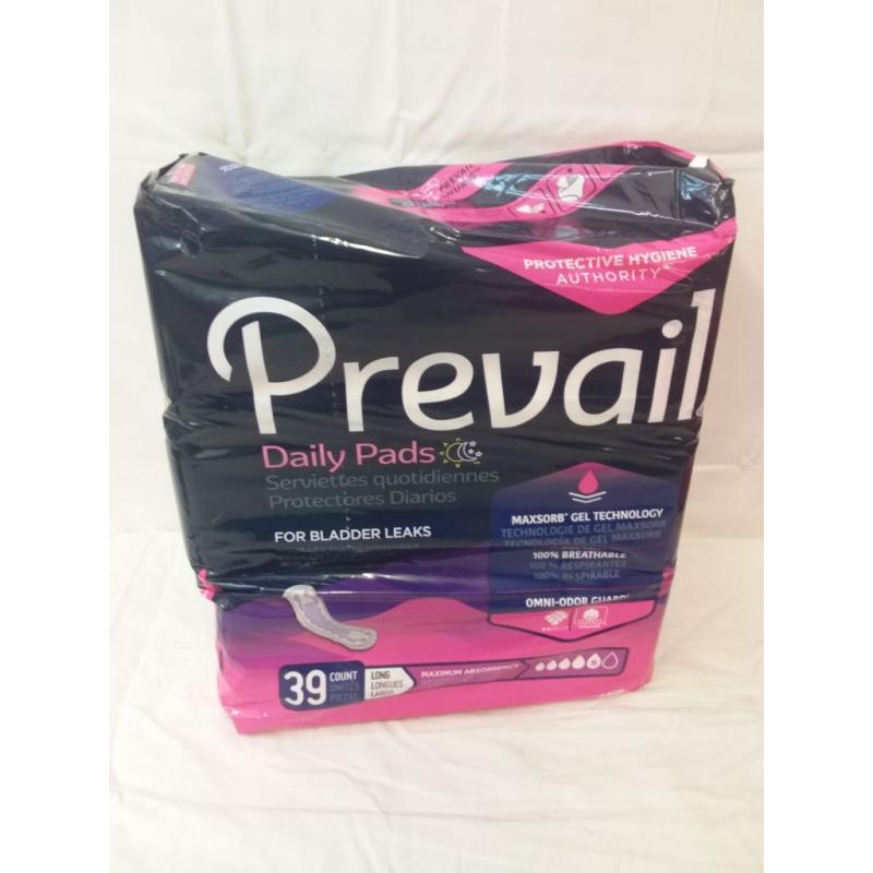 Daily Pads Maximum Absorbency 5 long- 39ct