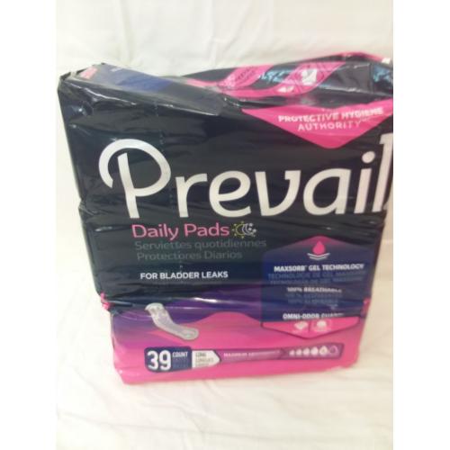 Daily Pads Maximum Absorbency 5 long- 39ct