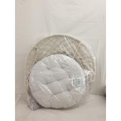 Hammock Chair Macrame Swing with Cushion