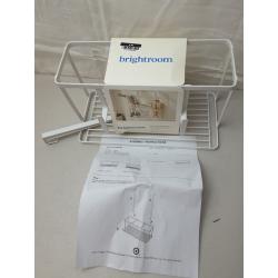 Hair Care Organizer Matte White - Brightroom